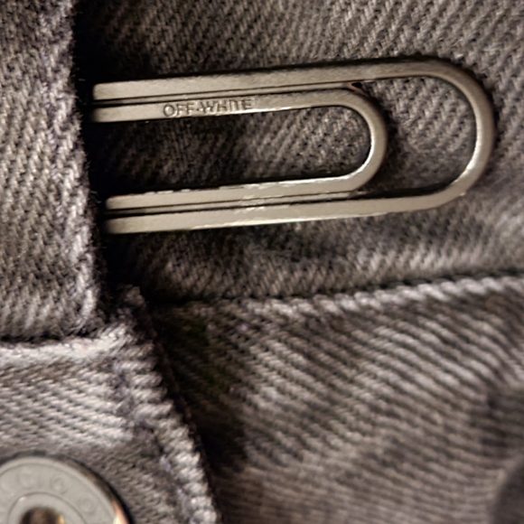 OFF-WHITE jeans - diagonal back leg - Picture 6 of 16